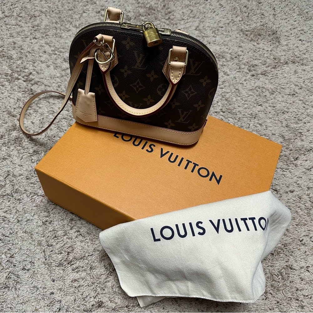 Louis Vuitton Brown Monogram Women's Bag Alma Bb